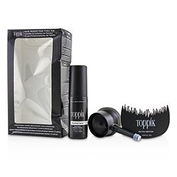 Toppik Hair Perfecting Tool Kit - For Fine or Thinning Hair (Box Slightly Damaged) 3pcs