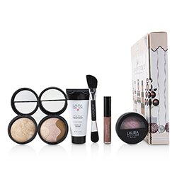 Laura Geller So Scrumptious 6 Piece Full Size Beauty Collection - # Fair (Box Slightly Damaged) 6pcs