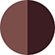 color swatches By Terry Twist On Lip Dual Lipstick - # 6 Nude & Burgundy (Exp. Date 09/2019)