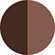 color swatches By Terry Twist On Lip Dual Lipstick - # 8 Cream & Espresso (Exp. Date 09/2019)