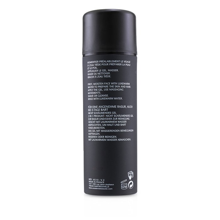 men cleansing & non-foaming gel