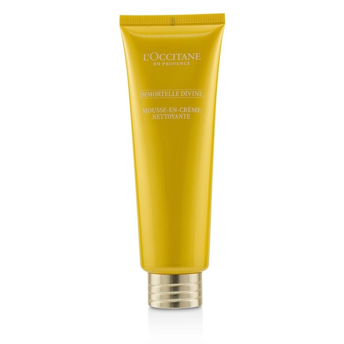 loccitane - immortelle divine foaming cleansing cream 125ml/4.