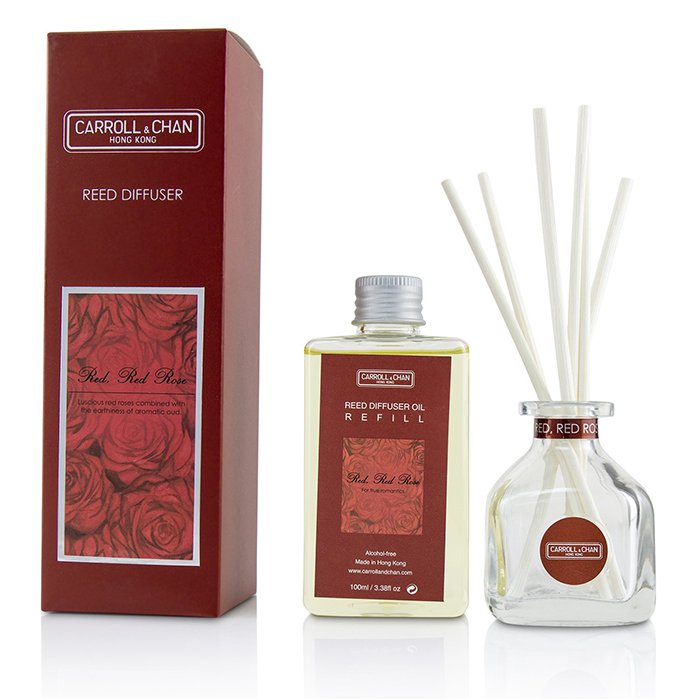 reed diffuser - red red rose