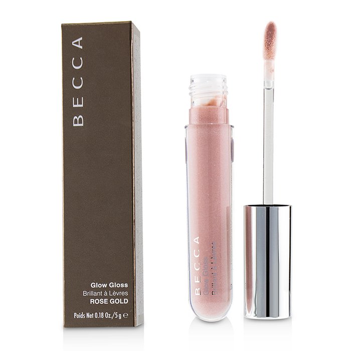 becca - glow gloss - # snapdragon (rosy pink) - lip color | free