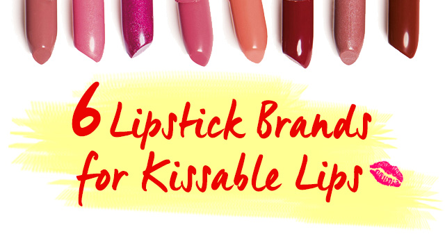 6 Lipstick Brands for Kissable Lips