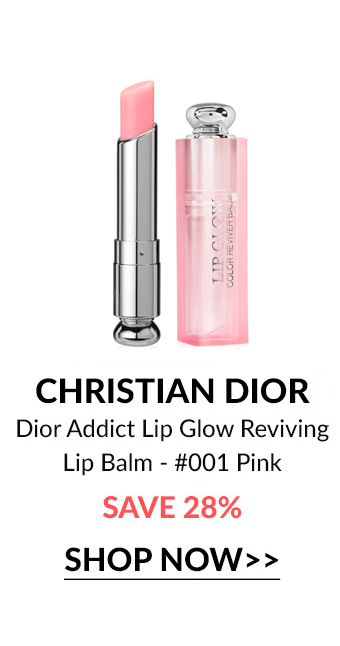 by - CHRISTIAN DIOR Dior Addict Lip Glow Reviving Lip Balm - #001 Pink SAVE 28% SHOP NOW 