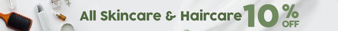 10% Off Skincare & Haircare