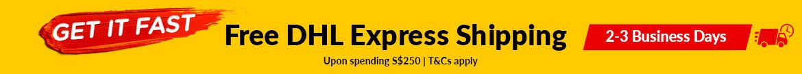 Free DHL Express Shipping