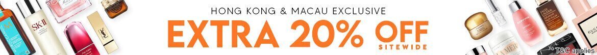 Hong kong beauty 20% off discount