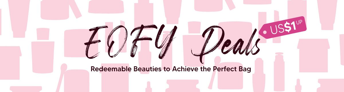 EOFY Sale, Weekend deals, redemption, US$1 deals, weekend shopping, shiseido, clarins, mother's day