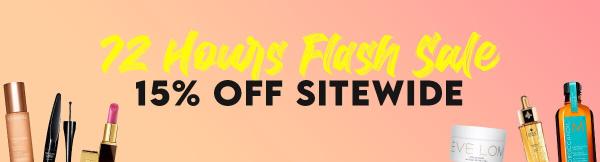 72 hours only, flash sale, 72 hours flash sale, 15% Off Everything, sitewide sale, everything on sale