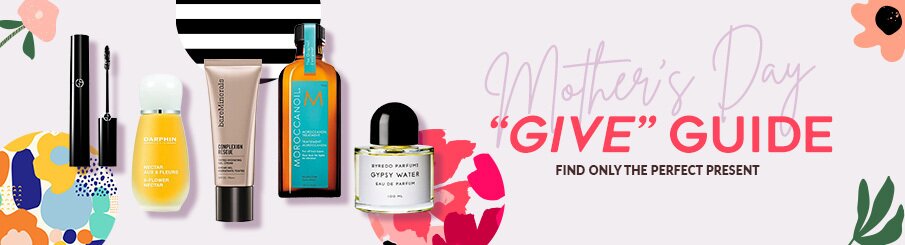 mothers day, for mom, skincare, fragrance, beauty, cosmetics, sale, flash sale, clarins, shiseido, lancome, dermalogica, clinique, perfect looks, christian dior, gift guide, gifting