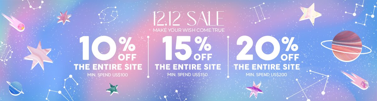 sale, shopping, 12.12, 1212 week, skincare, makeup, fragrance, beauty, cosmetics, discount, clarins, shiseido, lancome, dermalogica, clinique, christian dior, haircare, aveda, moroccanoil, tigi, elizabeth arden. diptyque, skii, jo malone