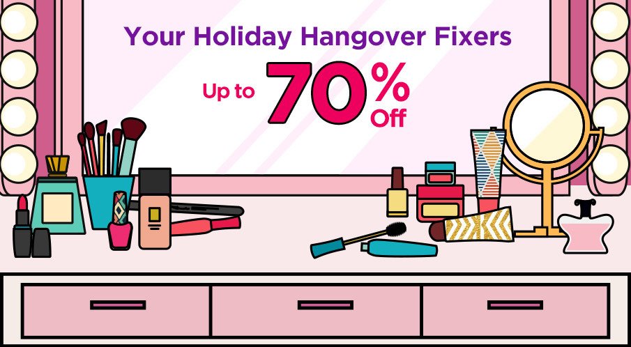 Your Holiday Hangover Fixers Up to 60% Off!
