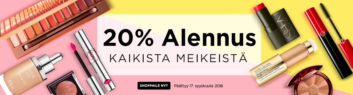 Massive Makeup Sale! Extra 20% Off ALL Makeup Ends 17 Sep 2018