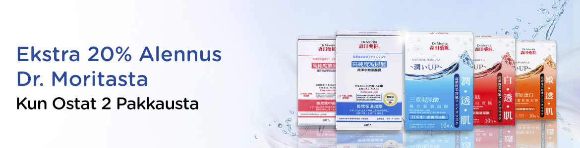 Extra 20% Off Dr. Morita With Purchase of 2 Packs! Use code: 20MASK. Limited time only