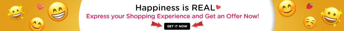 Happiness is real Beauty shopping experience beauty free gifts