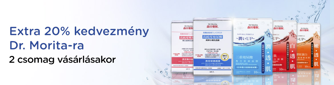 Extra 20% Off Dr. Morita With Purchase of 2 Packs! Use code: 20MASK. Limited time only