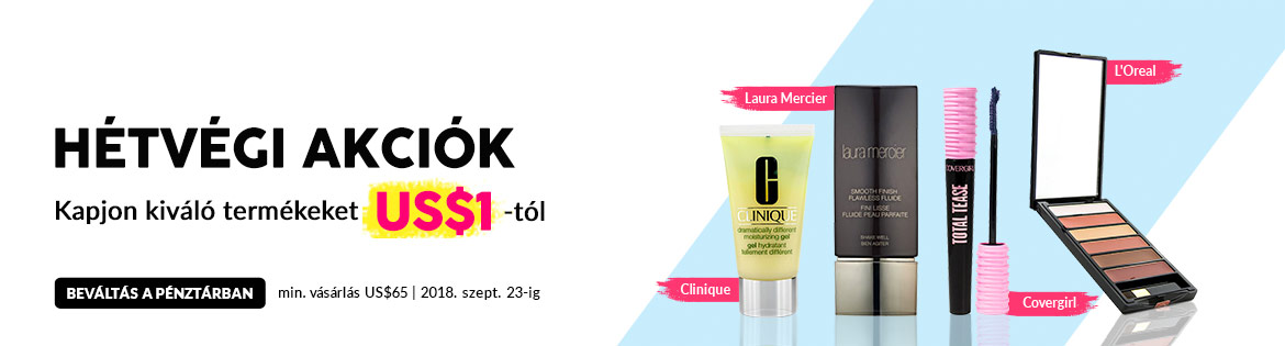 Weekend Specials, Ends 23 Sep 2018. Redeem Great Products from US$1 (min. spend US$65)