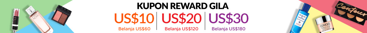Bonus Shopping Rewards: Spend US$60 & Get a US$10 Coupon | Spend US$120 & Get a US$20 Coupon | Spend US$180 & Get a US$30 Coupon! Ends 23 Apr 2019