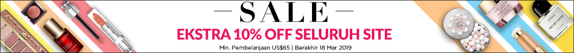 Extra 10% Off Everything! *Min. spend US$65 | Ends 18 Mar 2019