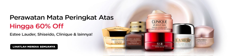 Top-Rated Eye Care Staples Up to 60% Off! Estee Lauder, Shiseido, Decleor, Clinique & more!