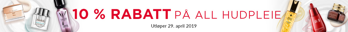 15% Off ALL SKINCARE! Ends 29 Apr 2019