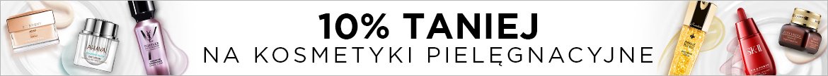 10% taniej na kosmetyki do pielęgnacji skóry! UŻYJ KODU: SKINCARE10
