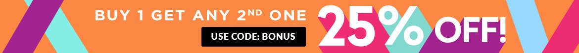Buy 1 Get 2nd 25% Off
