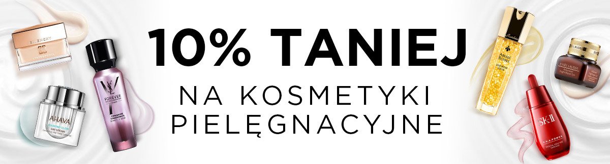 10% taniej na kosmetyki do pielęgnacji skóry! UŻYJ KODU: SKINCARE10