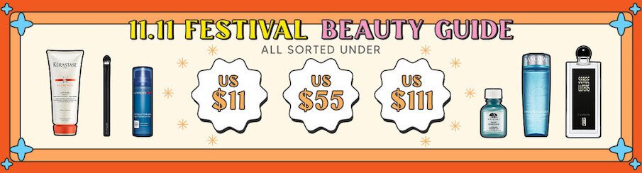 1111, sale, skincare, makeup, haircare, perfume, cologne, discount, 1111 week,Maybelline, Clarins, Kerastase, Origins, Lancome, Guinot, Serge Lutens,Bvlgari,Loewe