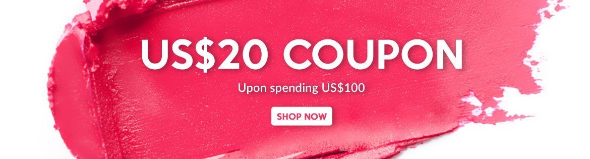 SuperShopping Bonus: Spend US$100 & Get a US$20 Coupon!