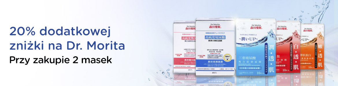 Extra 20% Off Dr. Morita With Purchase of 2 Packs! Use code: 20MASK. Limited time only