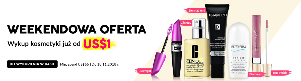 Weekend Specials, Ends 18 Nov 2018. Redeem Great Products from US$1 (min. spend US$65)