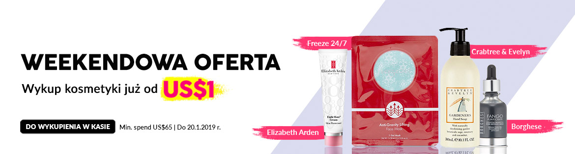 Weekend Specials, Ends 20 Jan 2019. Redeem Great Products from US$1 (min. spend US$65)