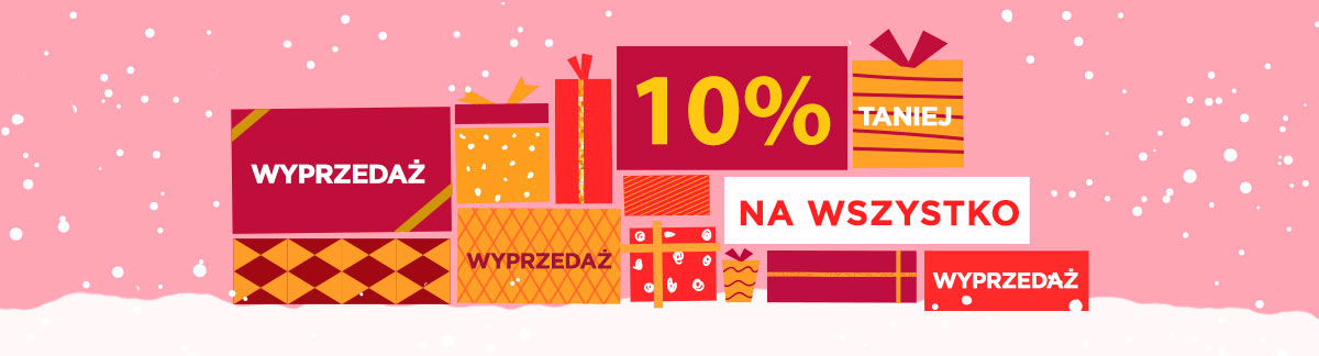 Świąteczne zakupy w ostatniej chwili 10% taniej na cały asortyment! Boże Narodzenie Chanuka Nowy Rok Drugi Dzień Świąt