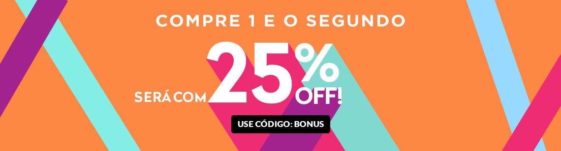 Buy 1 Get Any Second Item 25% Off!