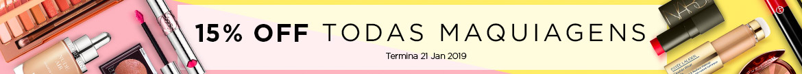 Huge Sale: Extra 15% Off Makeup! Ends 21 Jan 2019