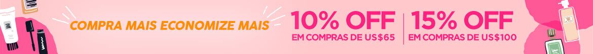 Compre Mais economize mais, Promoção, oferta em todo o site, oferta de produtos de beleza, cuidados com a pele, maquiagem, cuidados com os cabelos, clinque, hourglass, shiseido, lancome