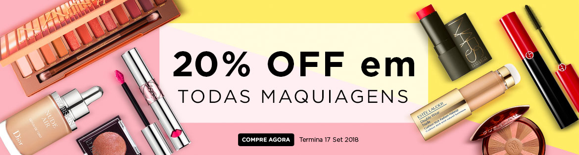 Massive Makeup Sale! Extra 20% Off ALL Makeup Ends 17 Sep 2018