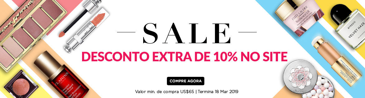 Extra 10% Off Everything! *Min. spend US$65 | Ends 18 Mar 2019