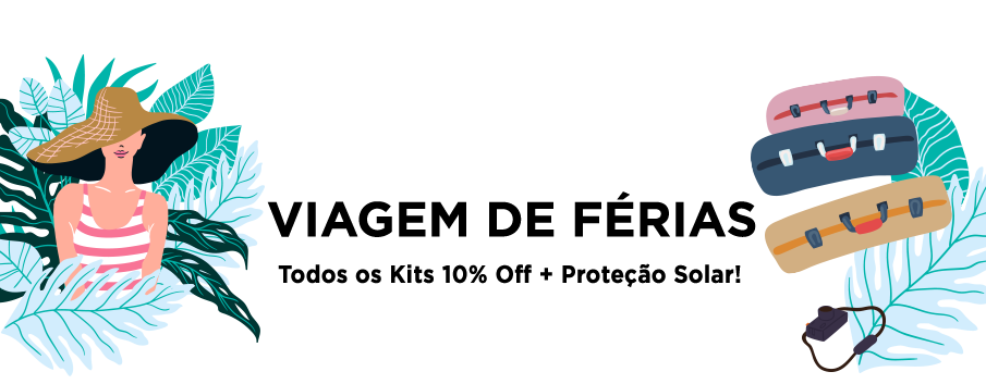 PROMOÇÃO VIAGEM DE FÉRIAS: Todos os Kits 10% Off + FPS!