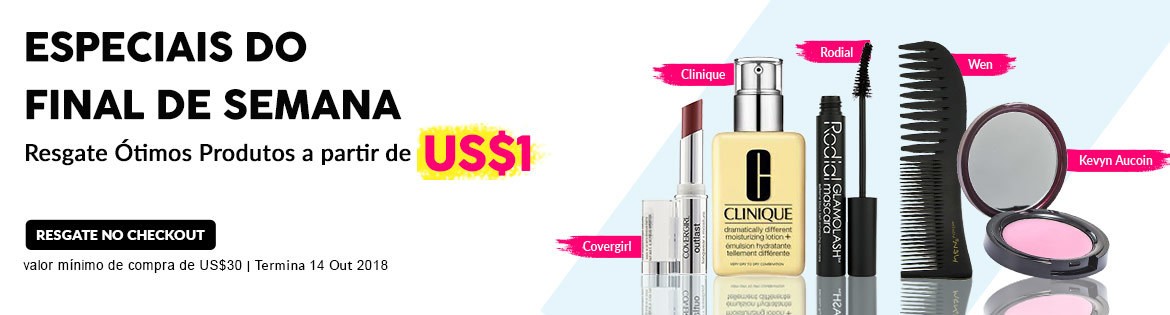 Weekend Specials, Ends 14 Oct 2018. Redeem Great Products from US$1 (min. spend US$30)