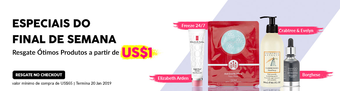 Weekend Specials, Ends 20 Jan 2019. Redeem Great Products from US$1 (min. spend US$65)