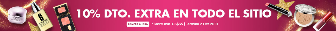 THE BIG SALE: Extra 10% Off Everything! *Min. spend US$65 | Ends 2 Oct 2018