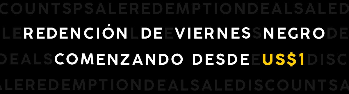 Deals, redemption, US$1 deals, weekend shopping, black friday