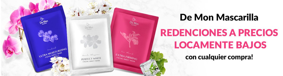 50% Off De Mon Mask Redemptions with any purchase