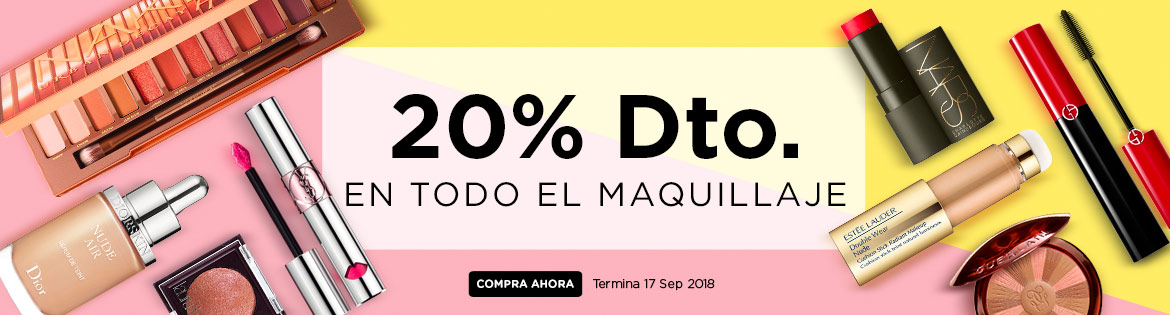 Massive Makeup Sale! Extra 20% Off ALL Makeup Ends 17 Sep 2018