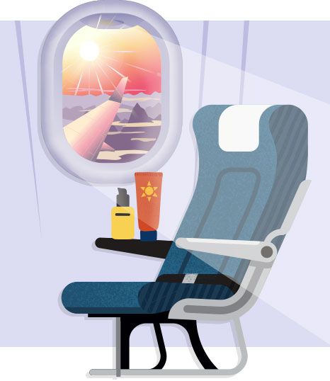 Внимание, путешественники! Советы для спасения кожи во время полета