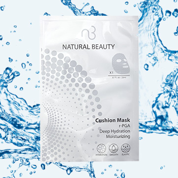 NATURAL BEAUTY r-PGA Deep Hydration Moisturizing Cushion Mask 6x 20ml/0.67oz